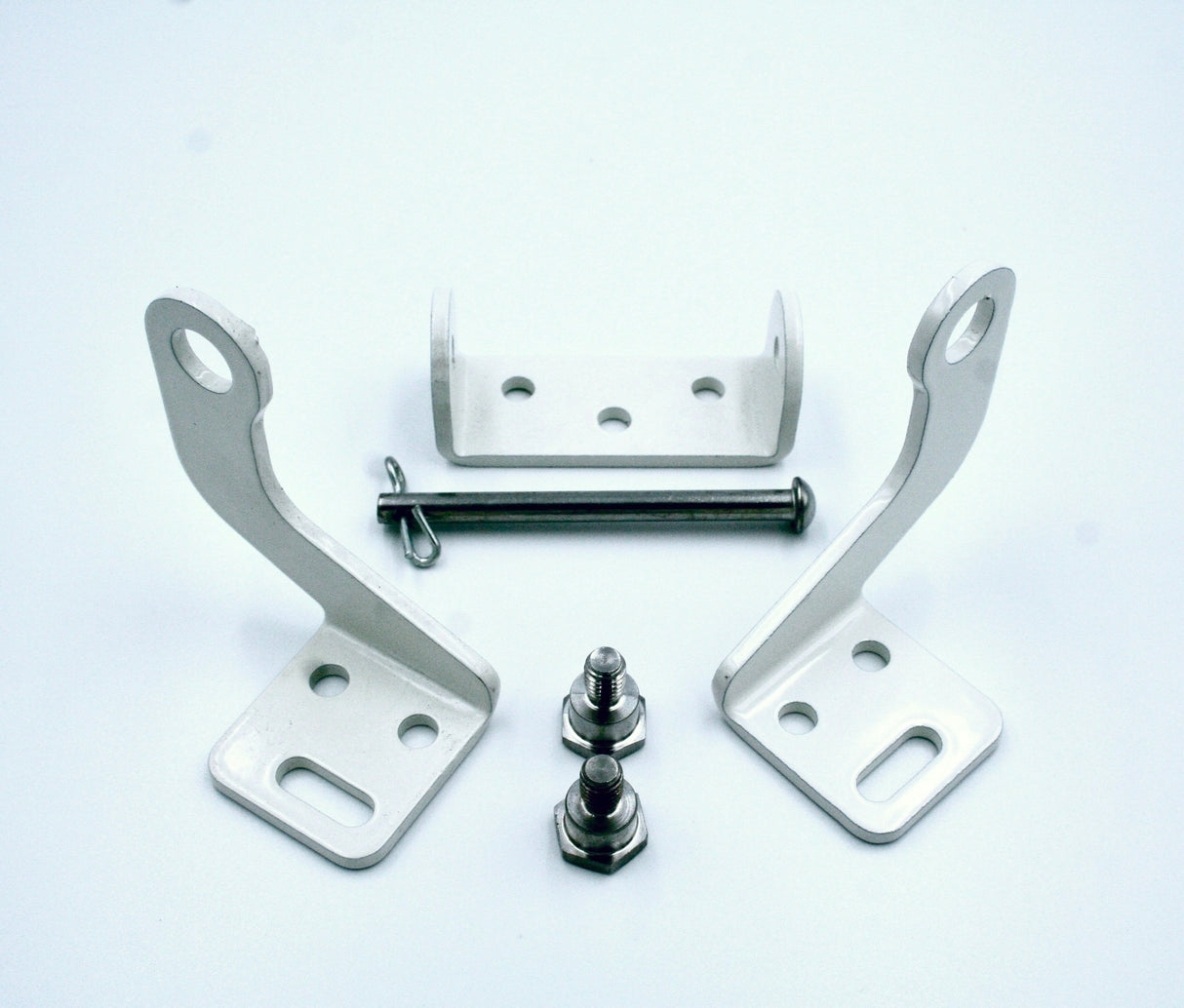 Actulux Bracket set for in white HCV chain dirves - for opening out windows