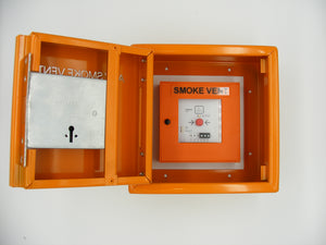 Ventlux Orange Steel FB2 box to cover MCP's in areas where the LFB have coverage