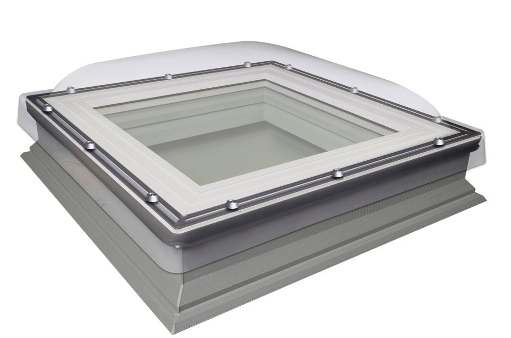 Fakro Non-Opening Double Glazed Domed Flat Roof Window (DXC-C)