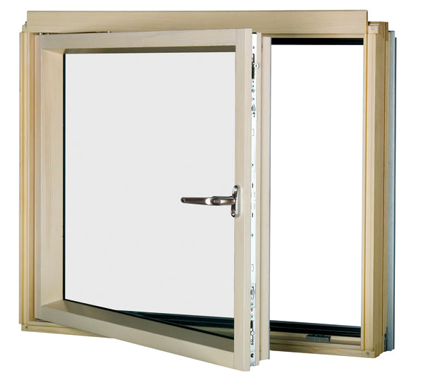 Fakro Natural Pine Left Opening L-Shaped Combination Windows (BDL)