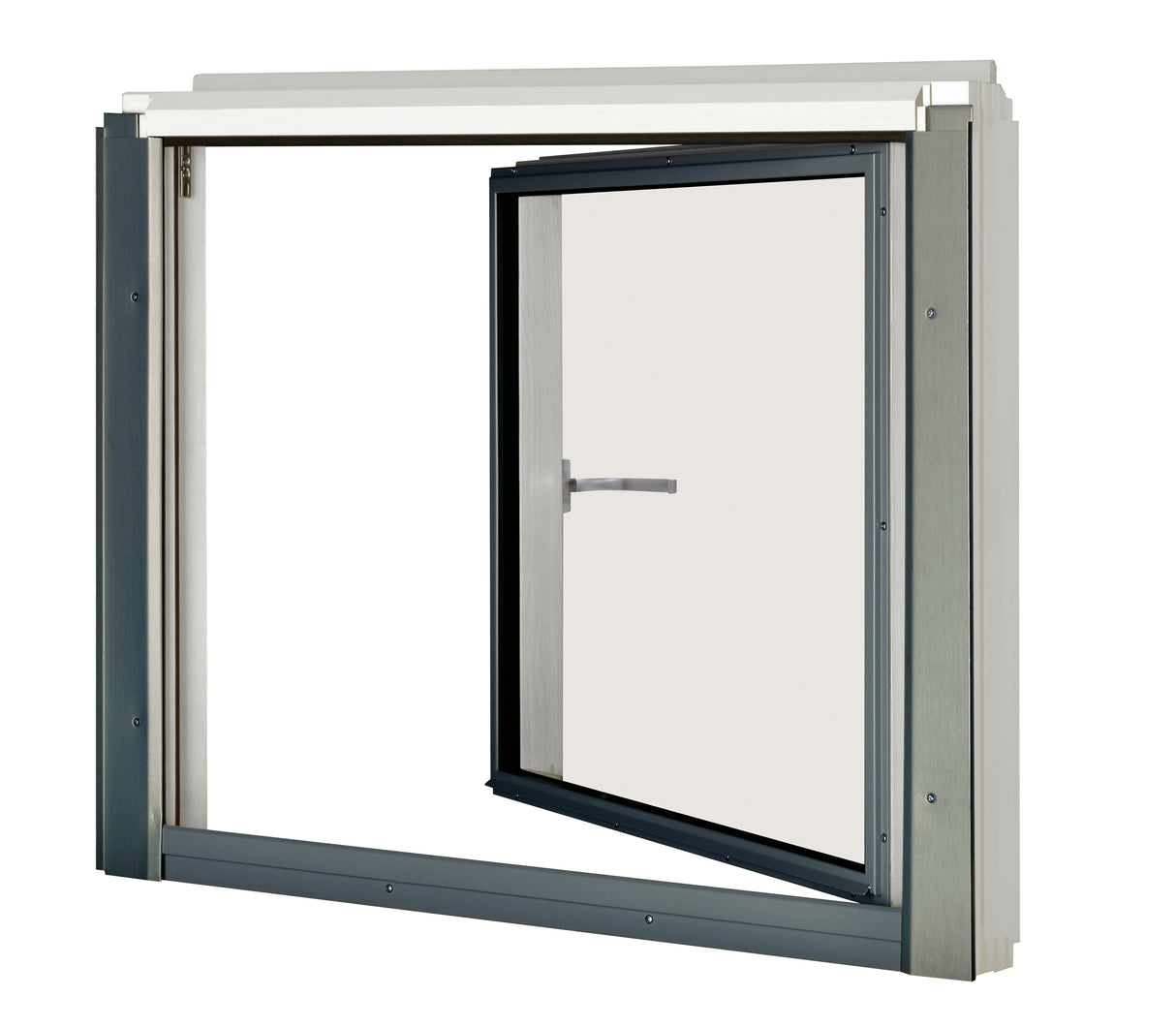 Fakro White Acrylic Left Opening L-Shaped Combination Windows (BDL/W)