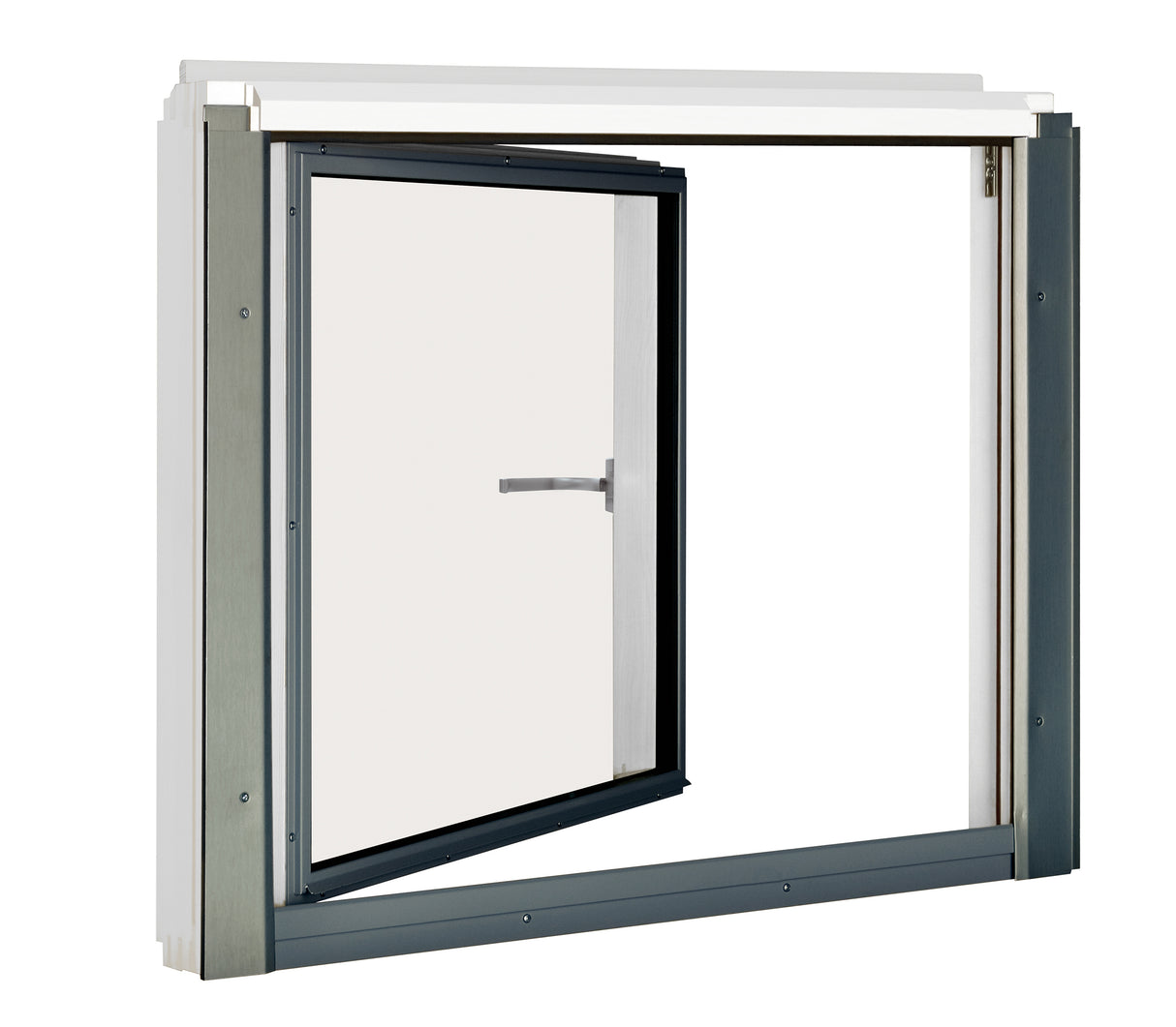 Fakro White PU Coated Pine Right Opening L-Shaped Combination Windows (BDR/U)