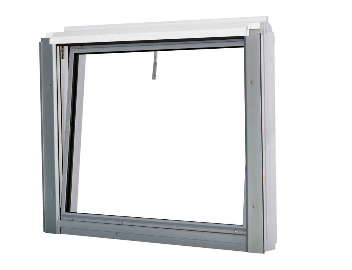 Fakro White PU Coated Pine Top Opening L-Shaped Combination Windows (BVU)