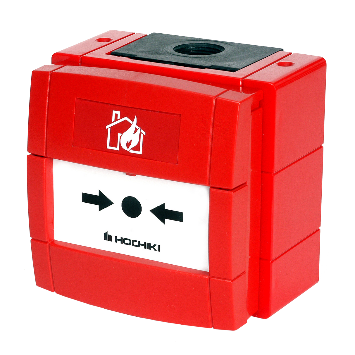 Hochiki Weatherproof Conventional Call Point with Red Back box