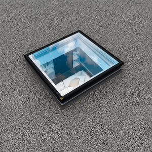 Fakro Electrically Operated Double Glazed Flat Roof Window (DEG P2)