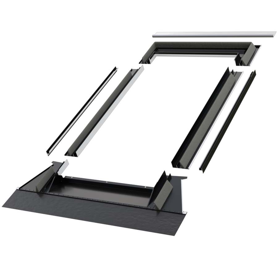 Fakro Recessed Conservation Style Flashing Kit for Profiled Tile up to 45mm (EZJ-A/C)