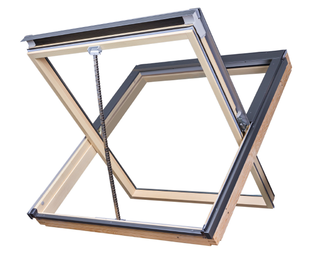 Fakro Natural Pine Double Glazed Smoke Ventilation Window (FSR P2)