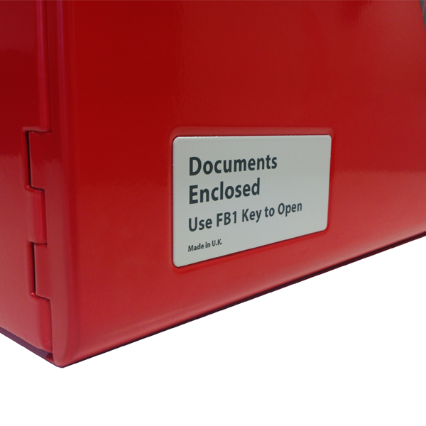 Fire Document Enclosure with FB1 Key