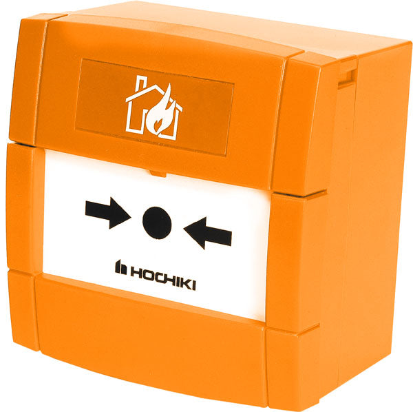 Hochiki Conventional Call Point with Back Box Orange "Smoke Vent"