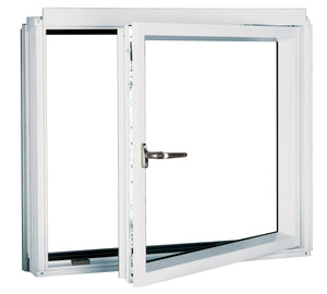 Fakro White PU Coated Pine Right Opening L-Shaped Combination Windows (BDR/U)