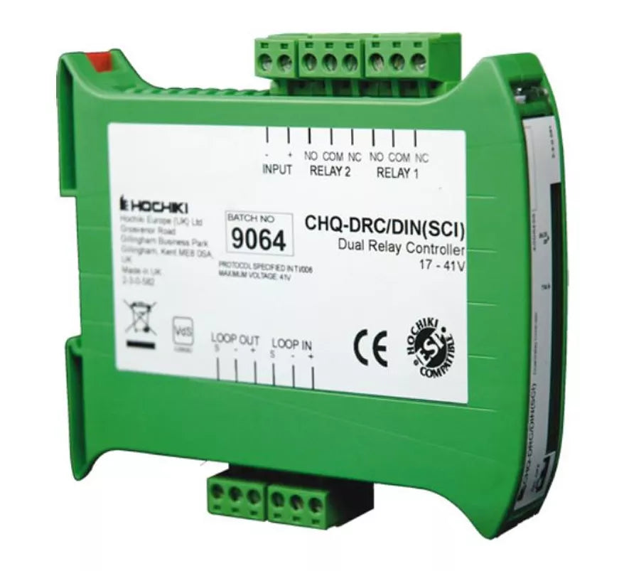 Hochiki Dual Relay Controller - DIN Enclosure with SCI