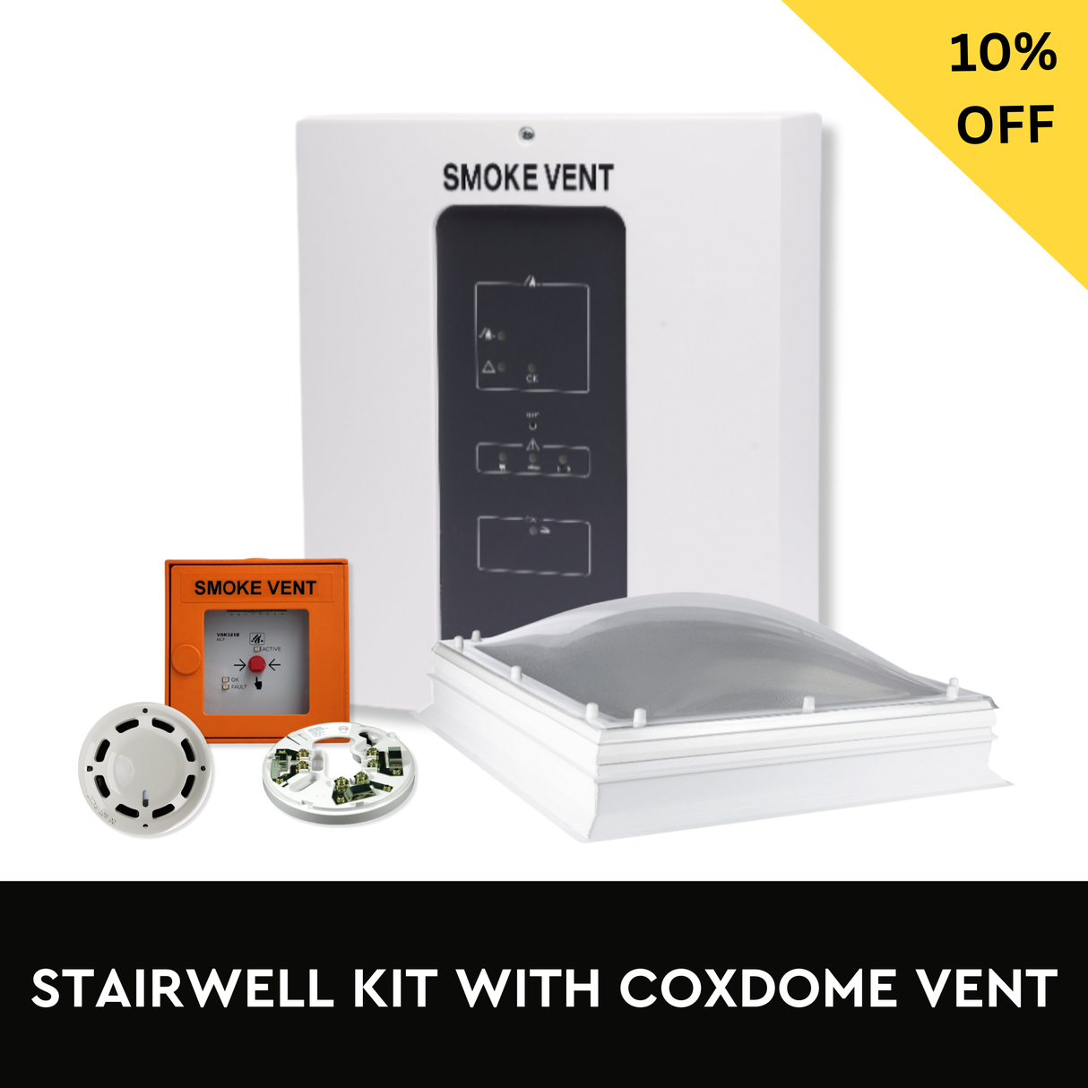 Stairwell Kit with Coxdome Vent